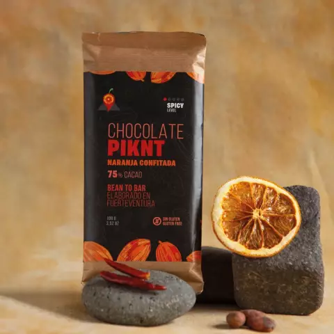 Chocolate con naranja