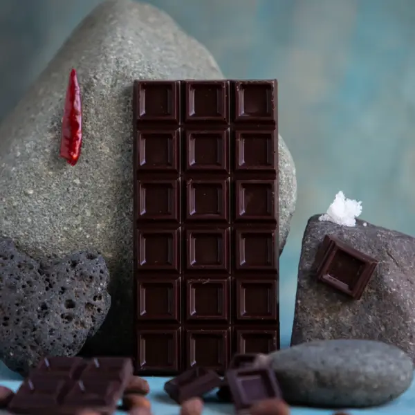Chocolate  picante con sal de Fuerteventura - Imagen 3